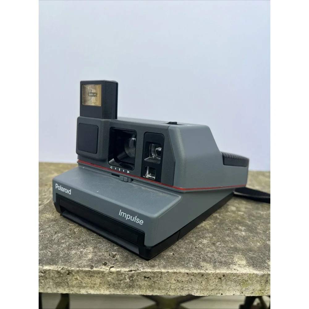 Vintage Polaroid Camera Impulse Clean and Works but is Untested with Film